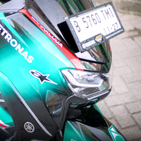 DECAL STIKER YAMAHA NMAX PETRONAS HIJAU HITAM FULLBODY (6)