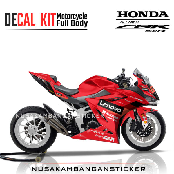 Decal Sticker Honda All New CBR 150 2021 Livery Moto GP Stiker Full Body