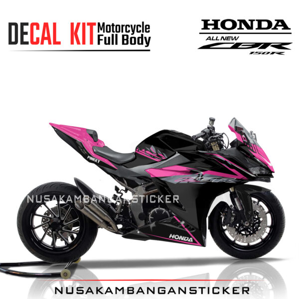 Decal Sticker Motor Honda CBR 150 R New Graphic Kit pink Stiker Full Body