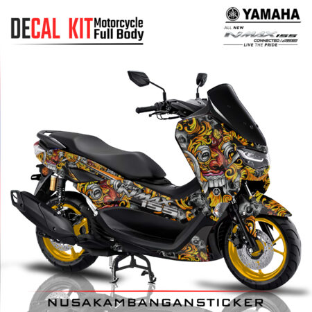 Decal Sticker Yamaha All New N-MAX Balinense Culture Stiker Full Body