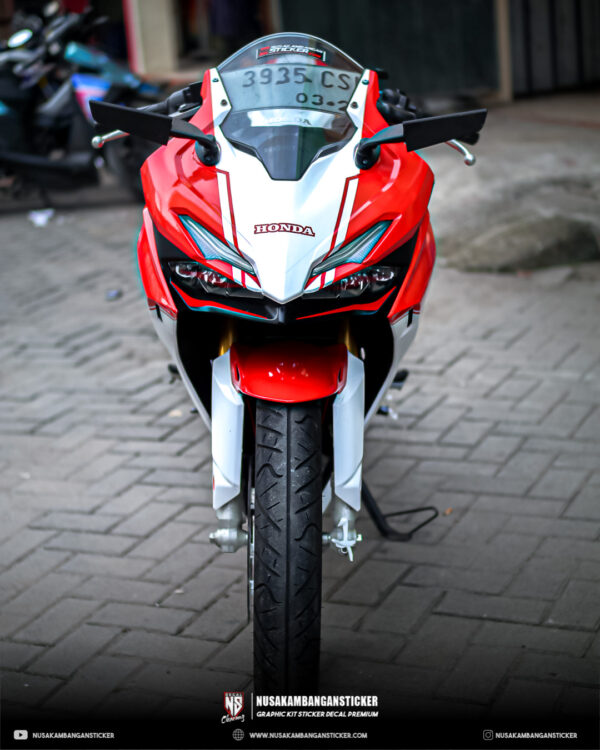 Striping Honda CBR 150R 2021 Merah Putih Fullbody 07