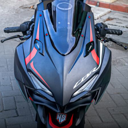 Decal Sticker Motor Honda CBR 250RR Abu abu Hitam Fullbody 07