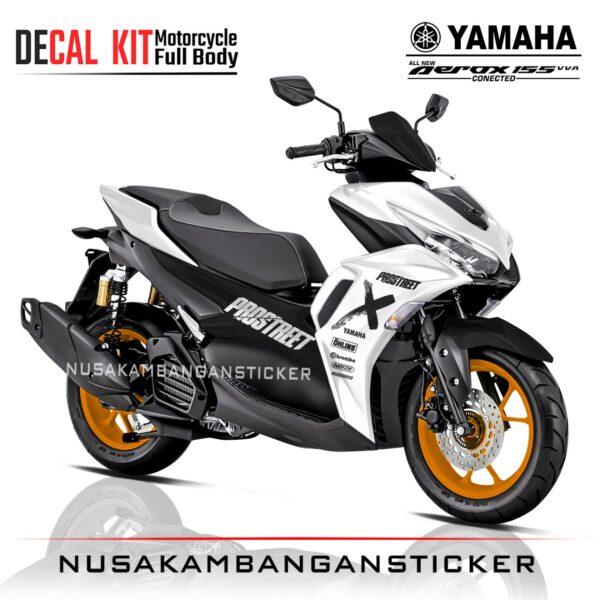 DECAL KIT STICKER AEROX 155 CONECTED PROSTREET X RACING TEAM FULLBODY