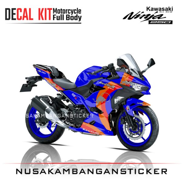 DECAL KIT STICKER ALL NEW NINJA 250 FI BIRU FULLBODY