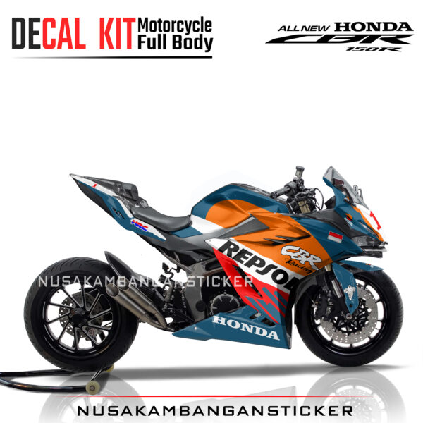 DECAL KIT STICKER CBR 150 R NEW 2021 GRAFIS NSR SERIES TOSCA RACING FULLBODY