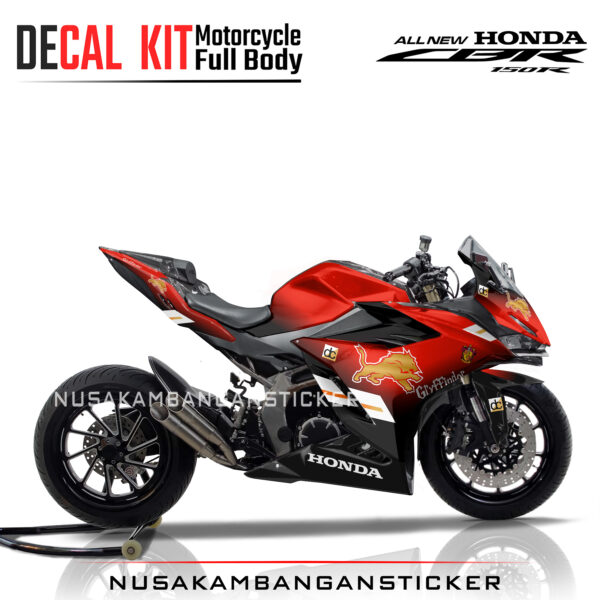 DECAL KIT STICKER CBR 150 R 2021 FORMULA 1 GRIFFINDO RED RACING GRAPHIC FULLBODY