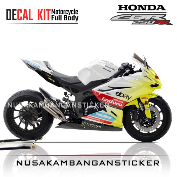 DECAL KIT STICKER CBR 250RR LIVERY VR46 RACING TEAM FULLBODY