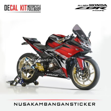DECAL STICKER CBR 150 R ALL NEW BERCAK RACING RED GRAPHIC FULLBODY