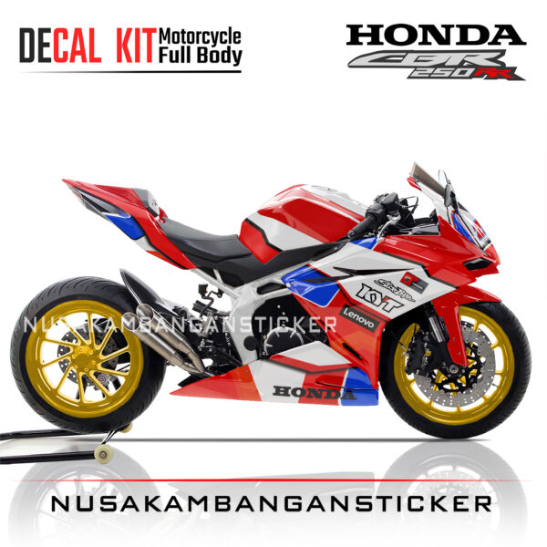 DECAL STICKER CBR 250 RR MERAH PUTIH KYT FULLBODY