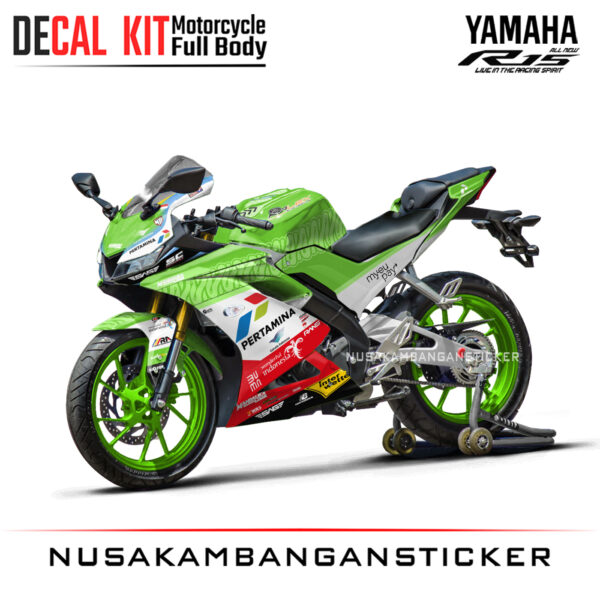 DECAL STICKER R15 V3 FULLBODY MANDALIKA HIJAU