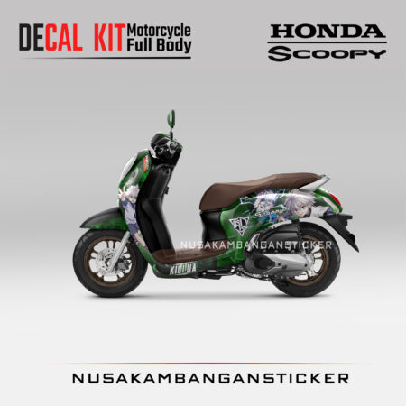 Decal Stiker Motor Honda All New Scoopy Killua Sticker Full Body