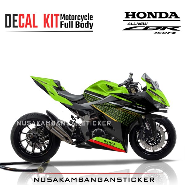 DECAL STICKER CBR 150 2021 LIVERY WSBK FULLBODY