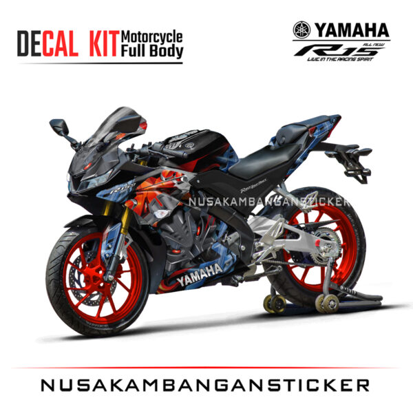 Decal Sticker R15 V3 Magnet Matt Sticker Full Body