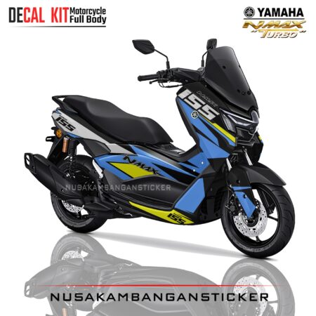 DECAL KIT STICKER NEW NMAX TURBO GRAFIS RACING FULLBODY