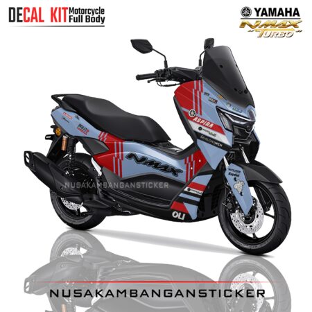 DECAL KIT STICKER NEW NMAX TURBO LIVERY RACING GRESINI FULLBODY