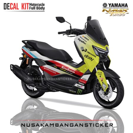 DECAL KIT STICKER NEW NMAX TURBO LIVERY RACING VR 46 FULLBODY