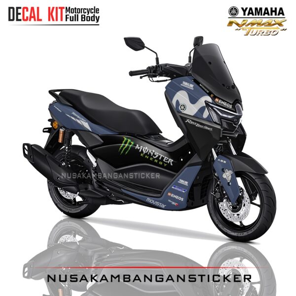 DECAL KIT STICKER NEW NMAX TURBO MOVISTAR FULLBODY