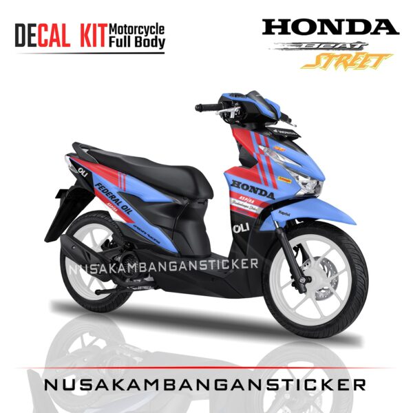 DECAL STICKER ALL NEW BEAT DELUX LIVERY GRESINI FULLBODY