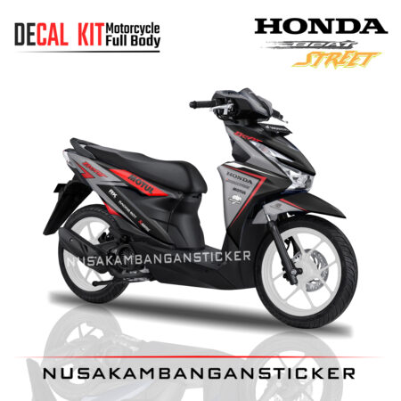 DECAL STIKER ALL NEW BEAT DELUX GRAFIS ABU STICKER FULL BODY